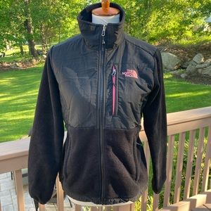 Northface Fleece Jacket pink breast cancer edition